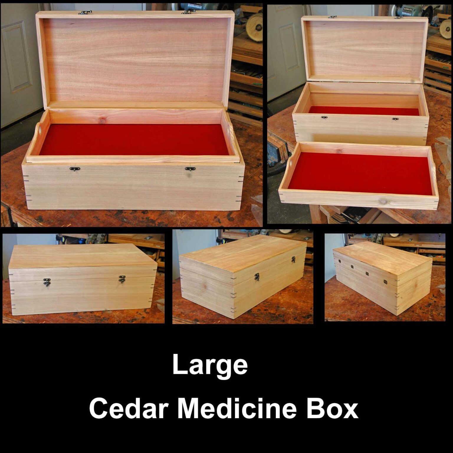 Handmade Cedar Box one of a kind Rainshadow Connections Woodwork